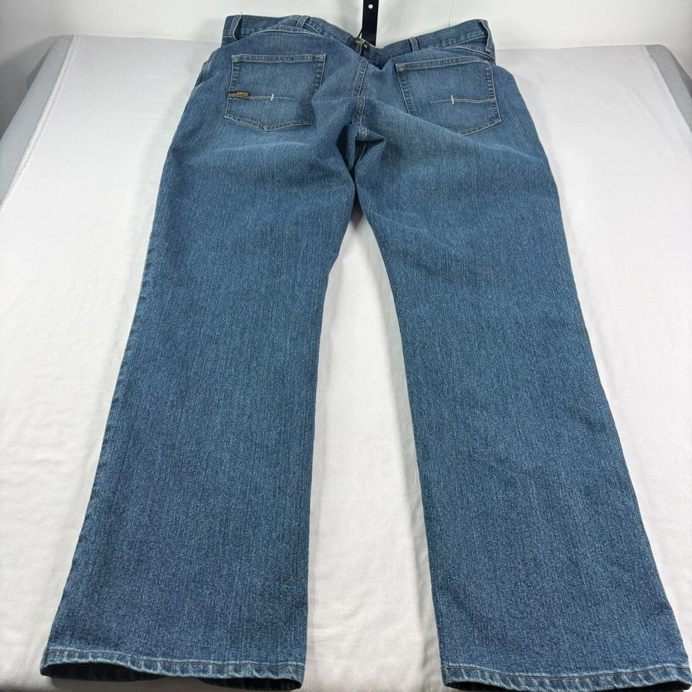 Ariat Jeans Mens 44x36 Blue M4 Relaxed Boot Cut Workwear Western Denim